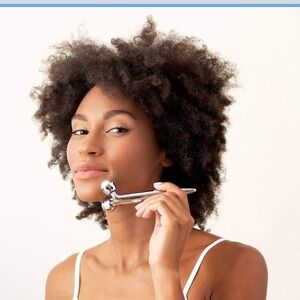 Refa solar paneled skin roller depuff like gua sha stimulating lymph drain